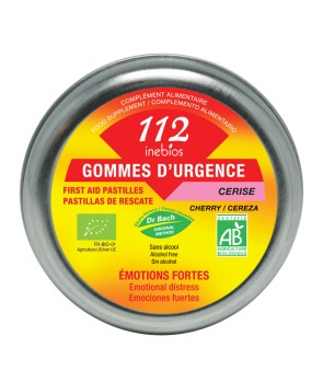 112 GOMMES D'URGENCE CERISE